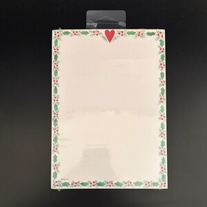 Forget Me Not Festive Holly and Heart Party Invitations